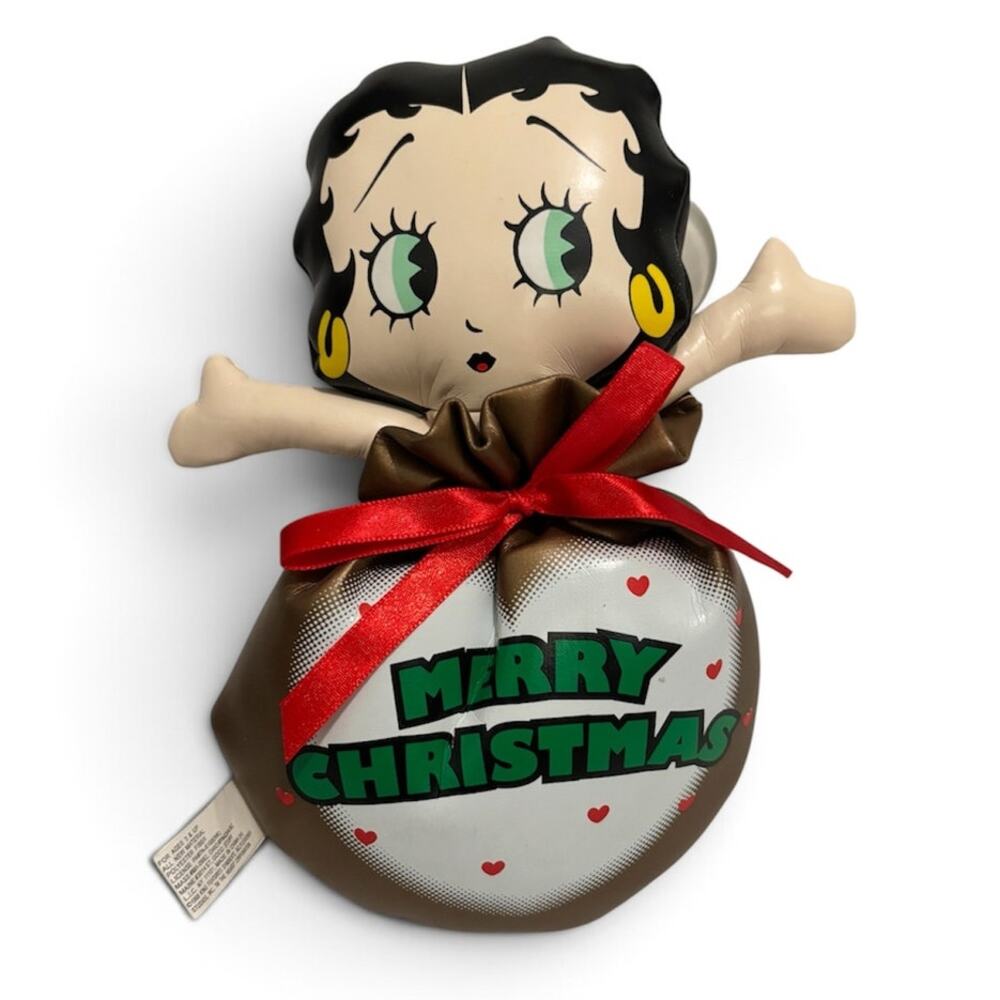 1998 Vintage Betty Boop Merry Christmas Decoration